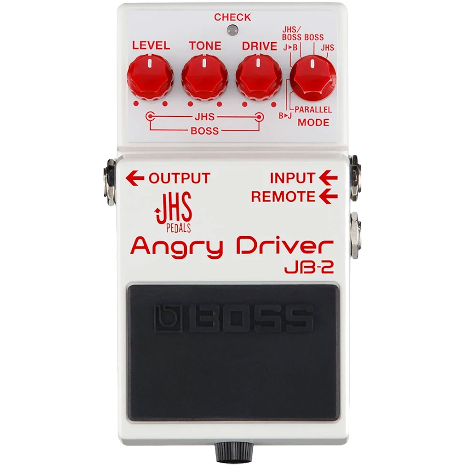 Pedal de Efecto para Guitarra Eléctrica Boss Jb-2 Angry Driver Distorsión Jhs