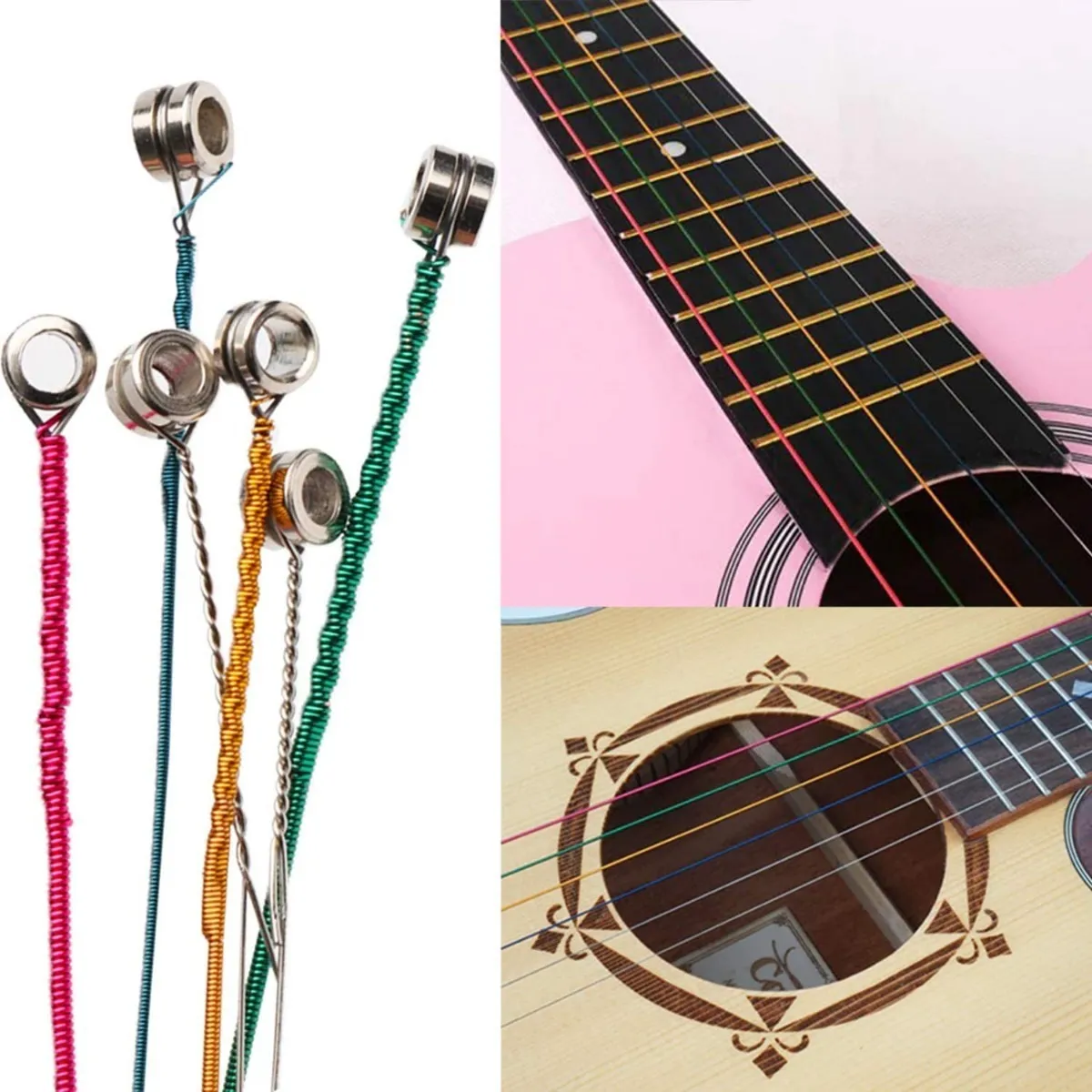 Foto 2 | Kit de Accesorios para Guitarra 48 Unidades Malubero Multicolor