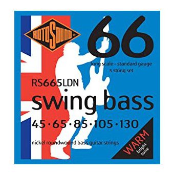 Juego de Cuerdas Rotosound para Bajo de 5 Cuerdas Swing Bass