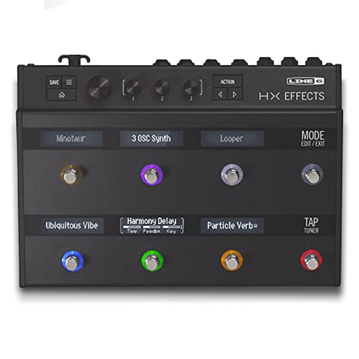 Pedal de Efecto para Instrumento de Cuerda Line 6 Helix Hx Effects color Negro