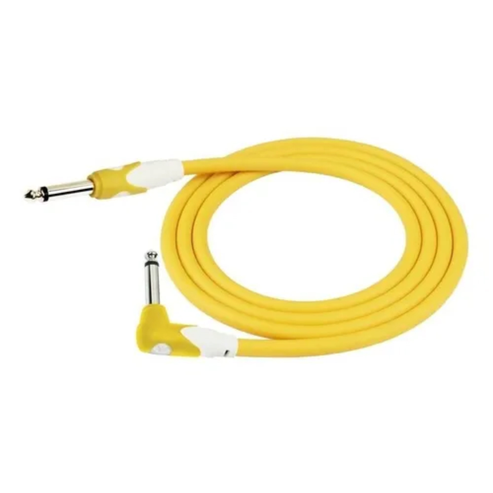 Foto 2 pulgar | Cable para Instrumento Kirlin LGI20210M-YE color Amarillo 10 M con Escuadra Profesional