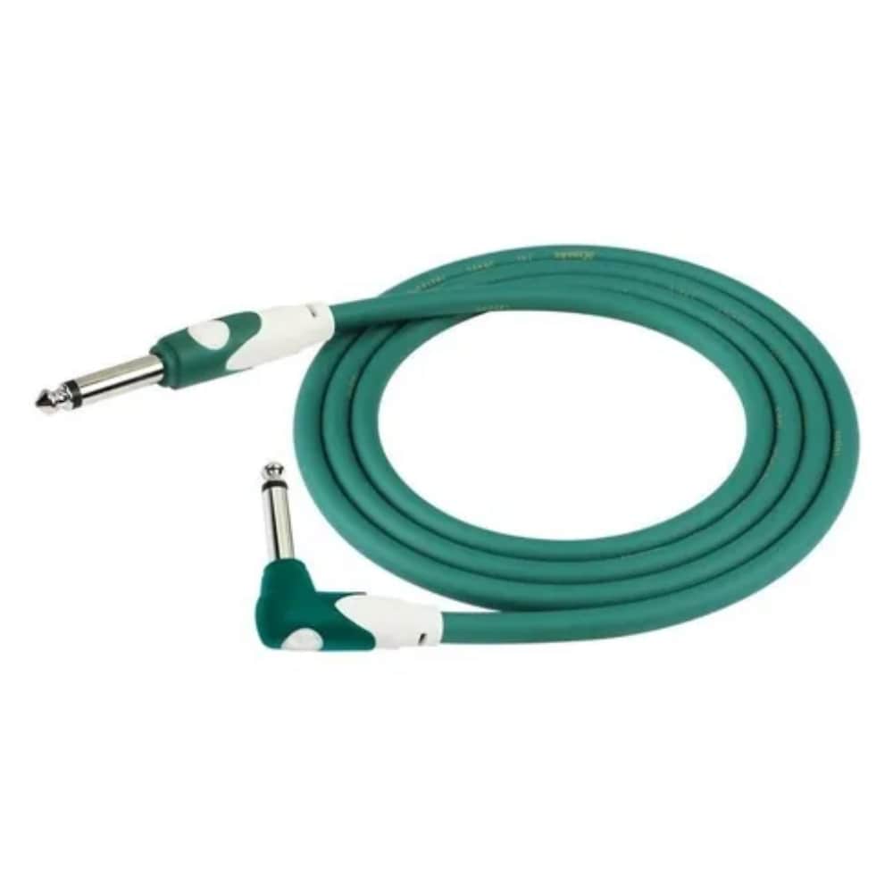Cable para Instrumento Kirlin LGI20210M-GR color Verde 10 M con Escuadra Profesional $300