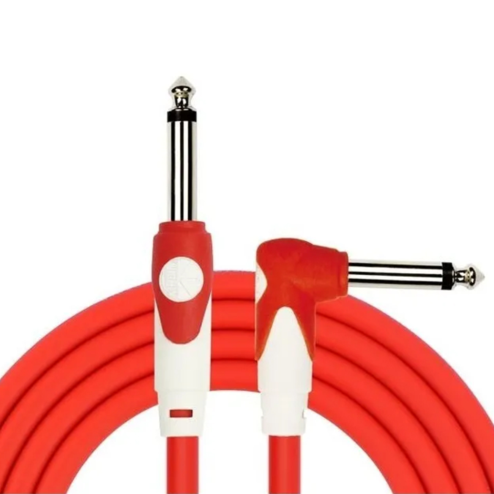 Foto 3 pulgar | Cable para Instrumento Kirlin LGI2026M-RD color Rojo 6 M con Escuadra Profesional