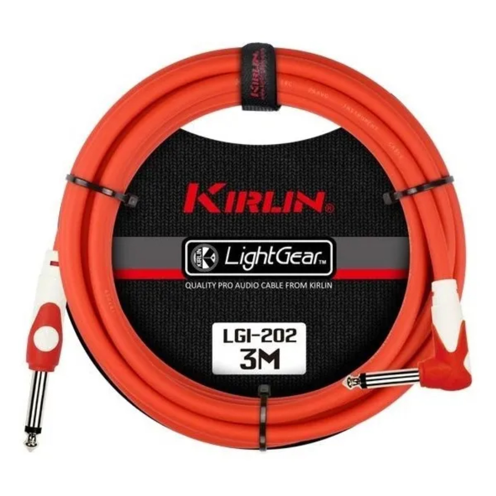 Cable para Instrumento Kirlin Lgi-202 color Rojo