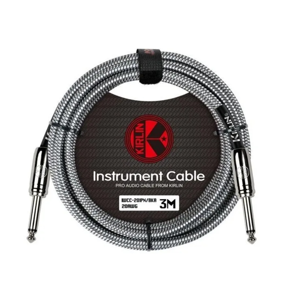 Foto 2 pulgar | Cable Para Instrumento Kirlin Profesional IWCC201PN3M-BKA Color Gris 3 M