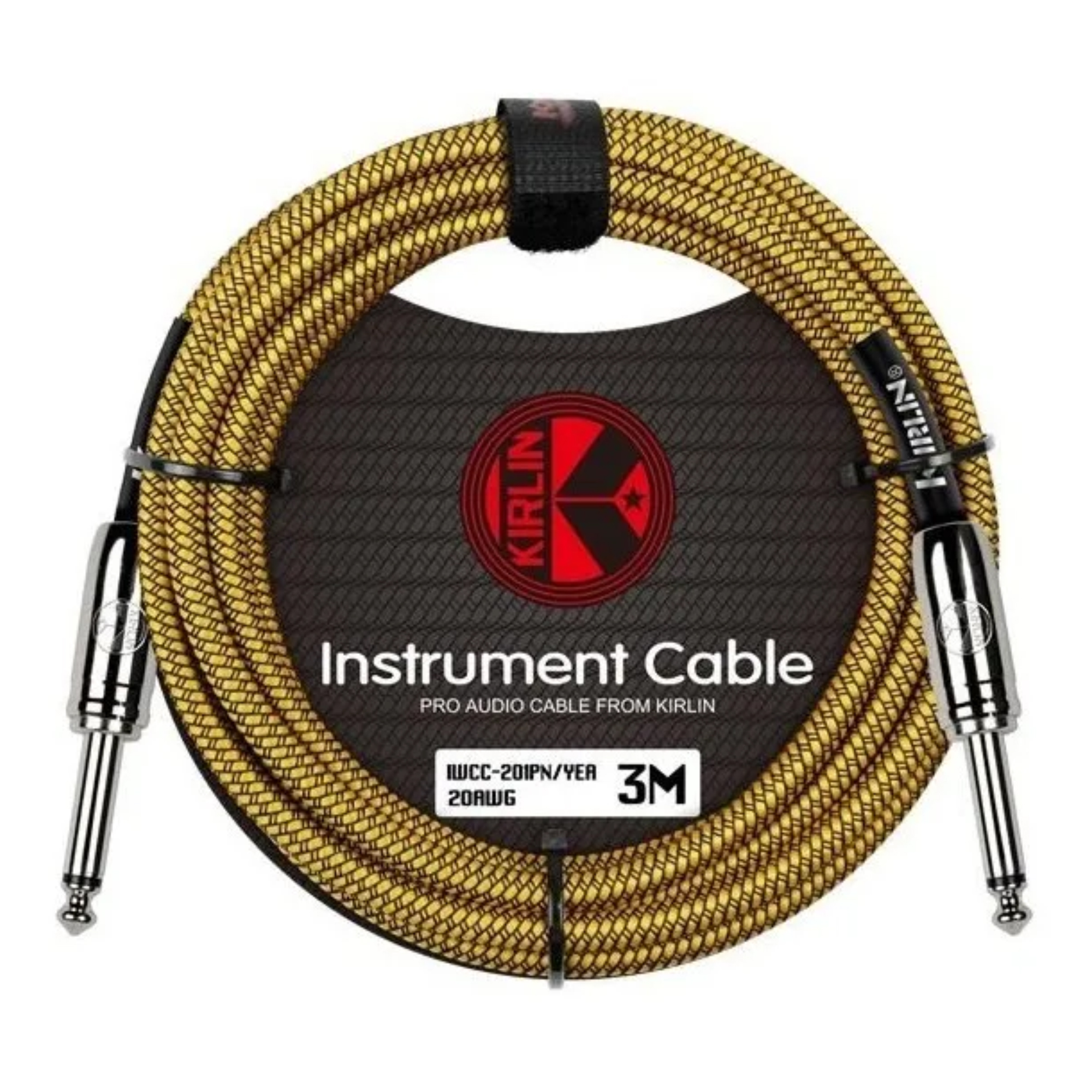 Foto 2 pulgar | Cable para Instrumento Kirlin Iwcc201pn3m-yea color Amarillo 3 m