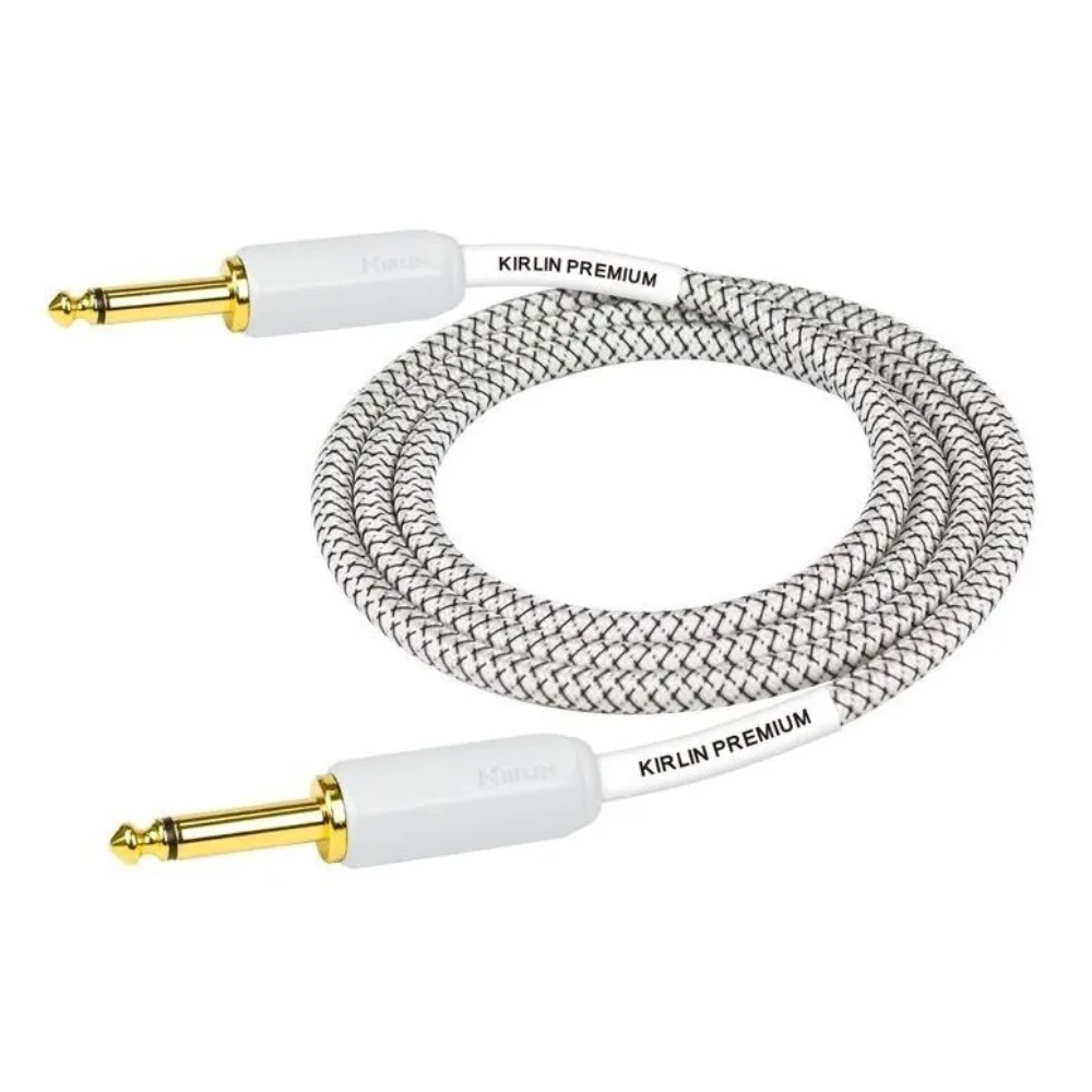 Foto 2 pulgar | Cable Kirlin Para Instrumento 3 Mts Profesional Iwb201weg3m-wt Blanco