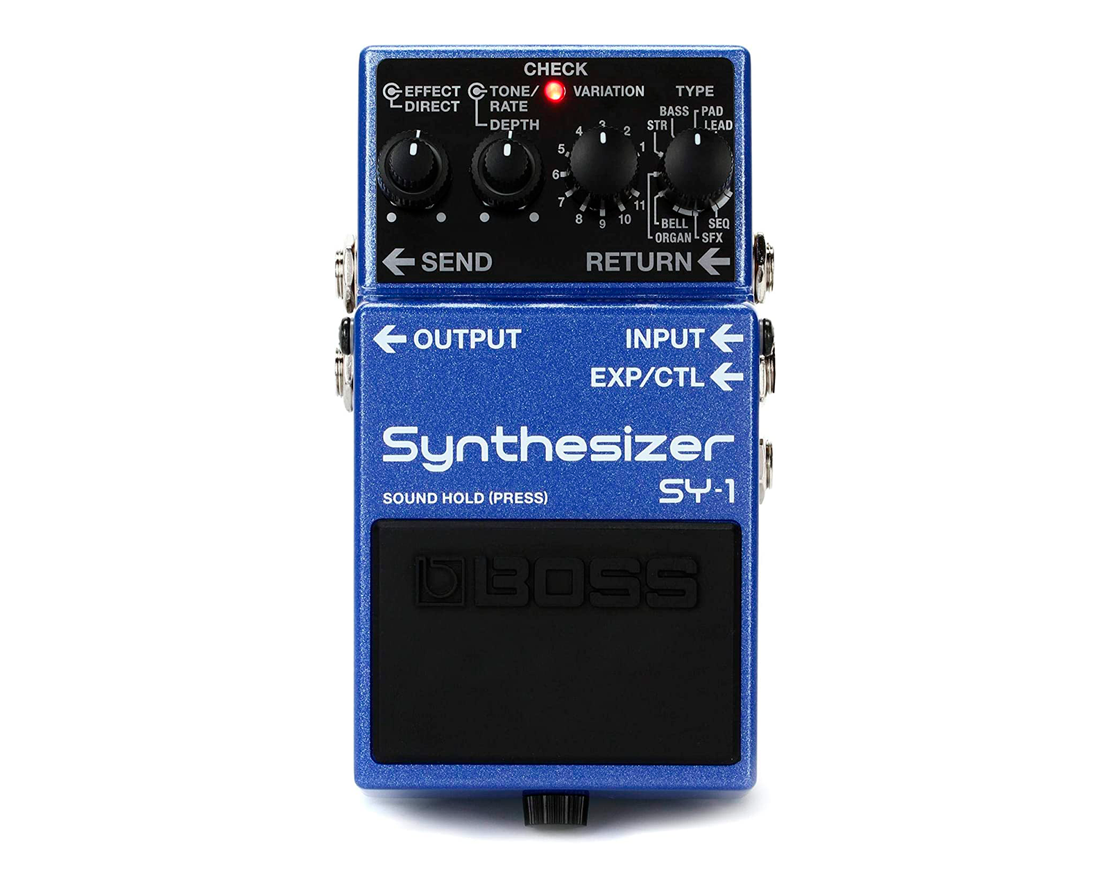 Foto 3 pulgar | Pedal Sintetizador para Guitarra Boss SY-1 color Azul