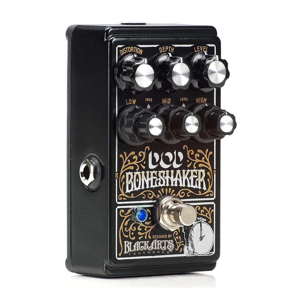 Pedal De Distorsión Digitech Boneshaker Negro Para Guitarra