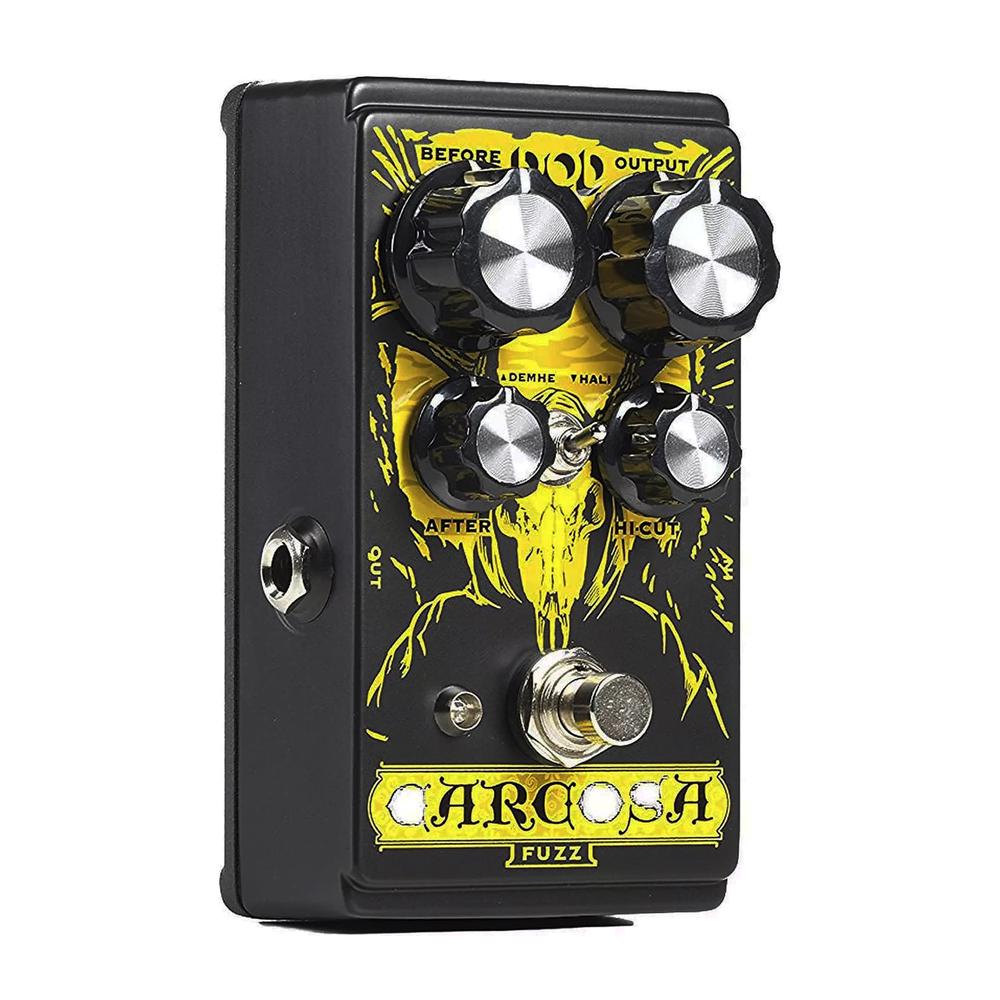 Foto 4 pulgar | Pedal Analógico de Efecto Fuzz para Guitarra DOD Carcosa Fuzz Color Negro Chasis Resistente