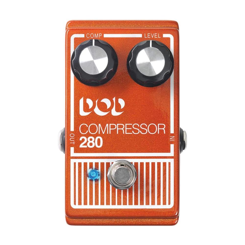 Foto 2 pulgar | Pedal De Efecto Compresor Óptico Dod Compressor 280 Naranja Para Guitarra