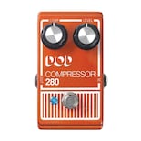 Pedal De Efecto Compresor Óptico Dod Compressor 280 Naranja Para Guitarra