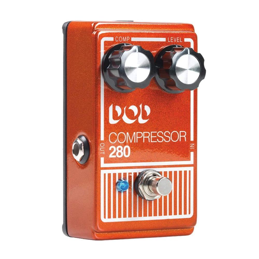 Foto 5 pulgar | Pedal De Efecto Compresor Óptico Dod Compressor 280 Naranja Para Guitarra