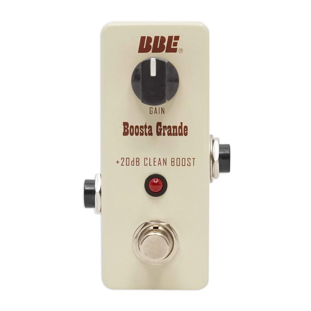 Foto 2 pulgar | Pedal para Guitarra Bbe Boost A Grande Blanco Clean Boost