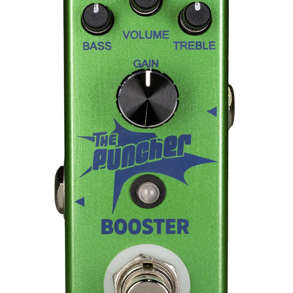 Foto 5 pulgar | Pedal De Efecto Booster Morrison The Puncher Color Verde Para Guitarra