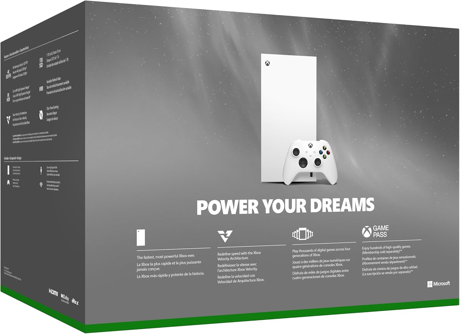 Foto 7 pulgar | Consola Xbox Series X All Digital 1TB Robot Importado Blanco