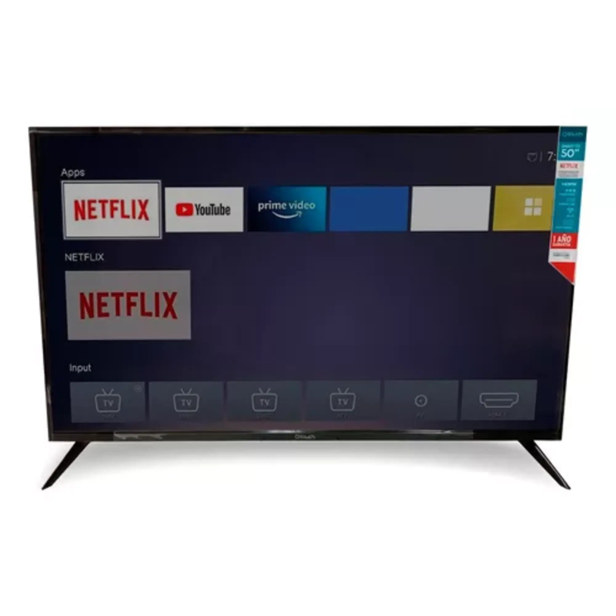 Foto 6 pulgar | Pantalla Smart Tv 4K Q-touch 50" pulgadas D-led Qn5023 Negro