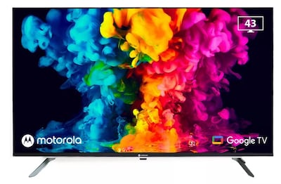 Foto 1 | Pantalla Smart TV Motorola 2024 Mot43fle11 Dled Google TV Full HD 43'' 110 v/220 V