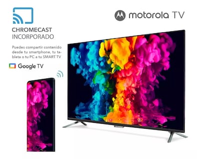 Foto 2 | Pantalla Smart TV Motorola 2024 Mot43fle11 Dled Google TV Full HD 43'' 110 v/220 V