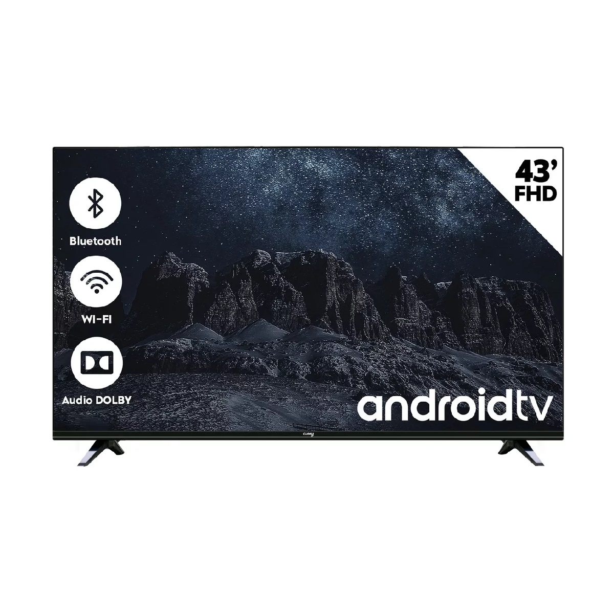 Foto 2 pulgar | Pantalla 43'' Cuory Smart Tv Android Tv Dled Full HD