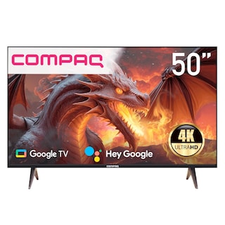 Foto 1 | Smart Tv Compaq 50'' Qled 4k Ultra Hd con Google Tv y Dolby Audio