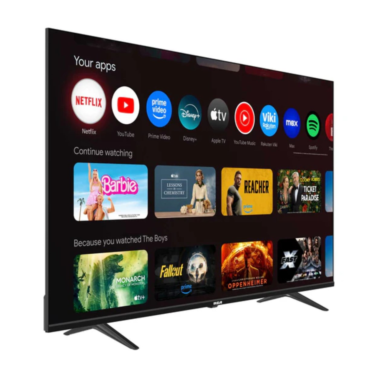 Foto 4 pulgar | Pantalla RCA 55 Pulgadas 4K UHD R55M-U4G