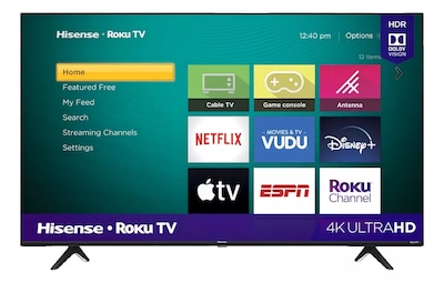 Foto 1 | Pantalla Hisense 58'' Negro
