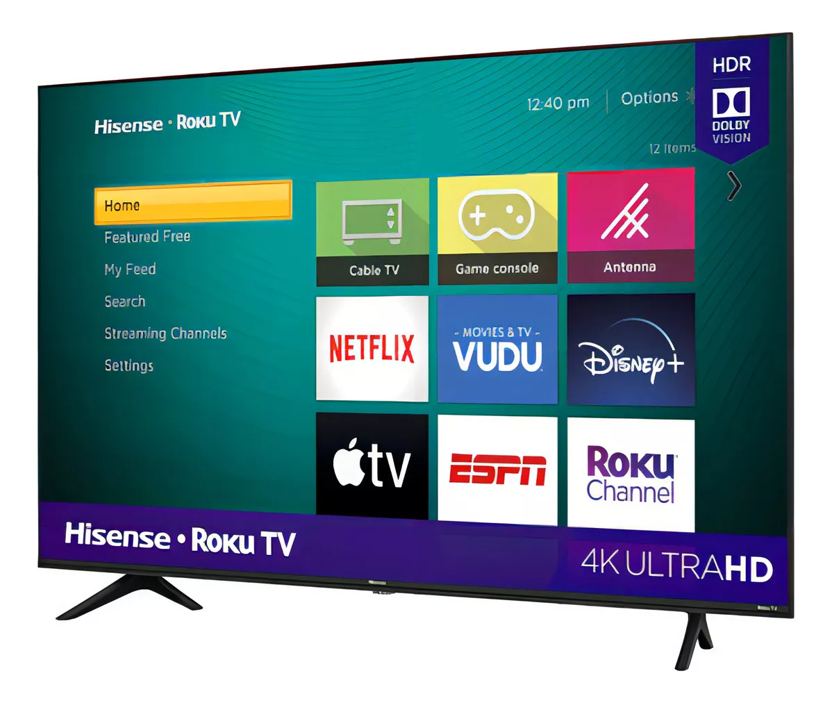 Foto 2 | Pantalla Hisense 58'' Negro