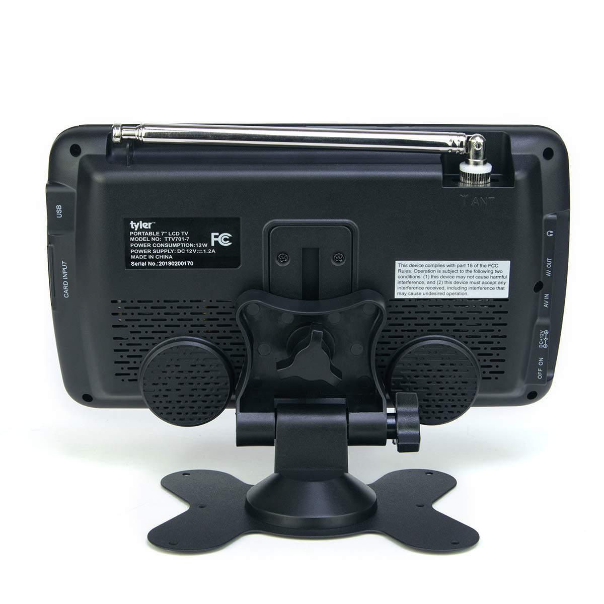 Foto 5 pulgar | Monitor Lcd Portátil Tyler 7 Con Batería Recargable Hd-tv - Venta Internacional.