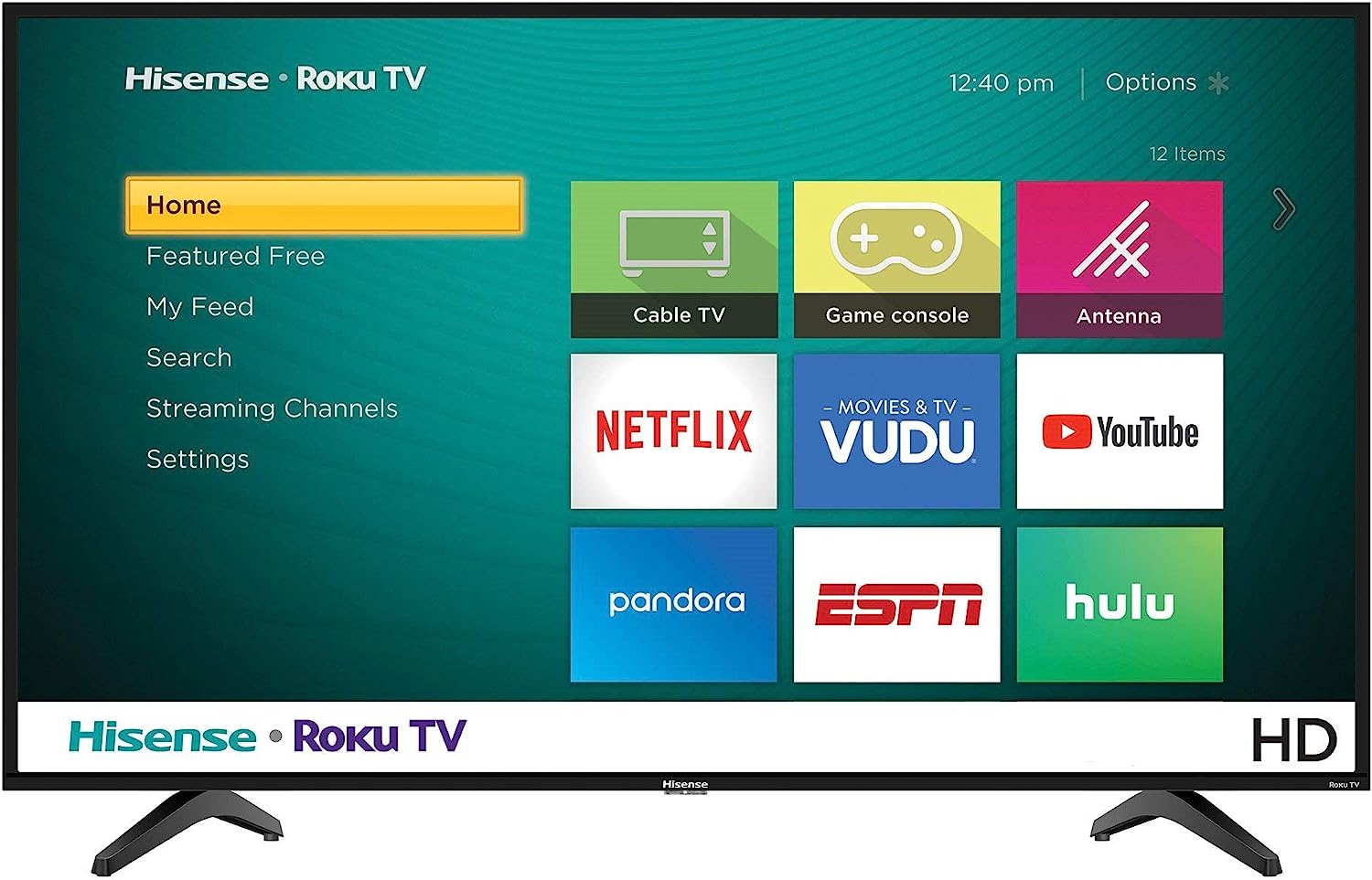 Foto 2 pulgar | Pantalla Hisense 32 Led 720p 60hz Smart Tv + Roku