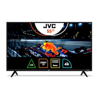 Foto 1 | Pantalla JVC SI55UR color Negro 55 Pulgadas Led Roku TV 4K Ultra HD