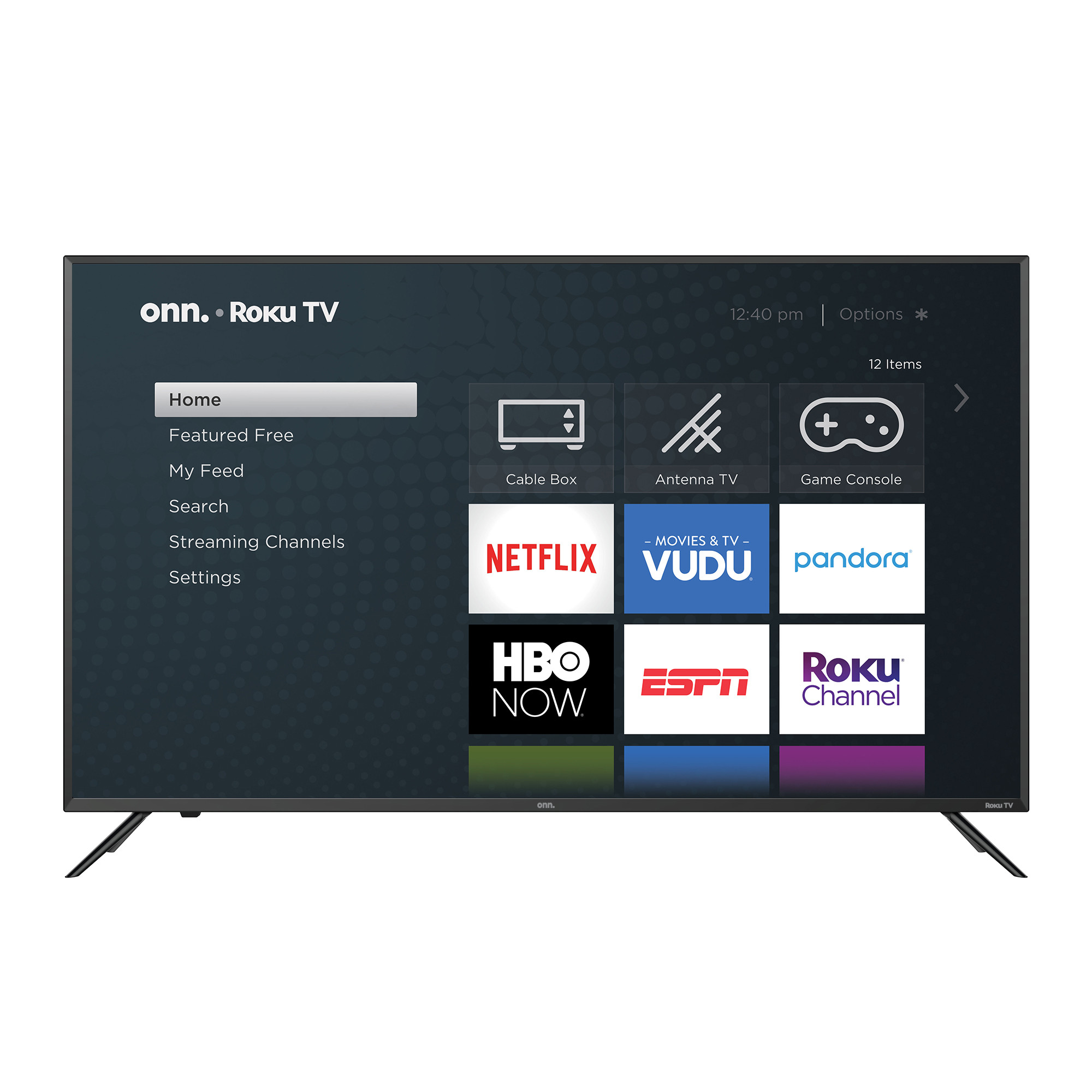 Pantalla Onn 100012585 50 Pulgadas Led 2160p 4k Uhd Roku Smart Tv