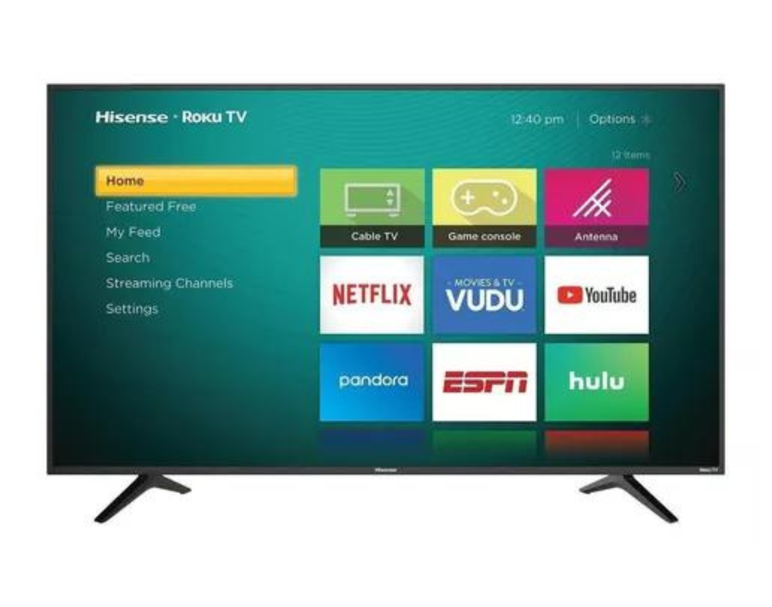 Foto 2 pulgar | Pantalla Hisense 50R6E3 R6 50'' Uhd 4k Smart Tv 120hz Roku Color Negro