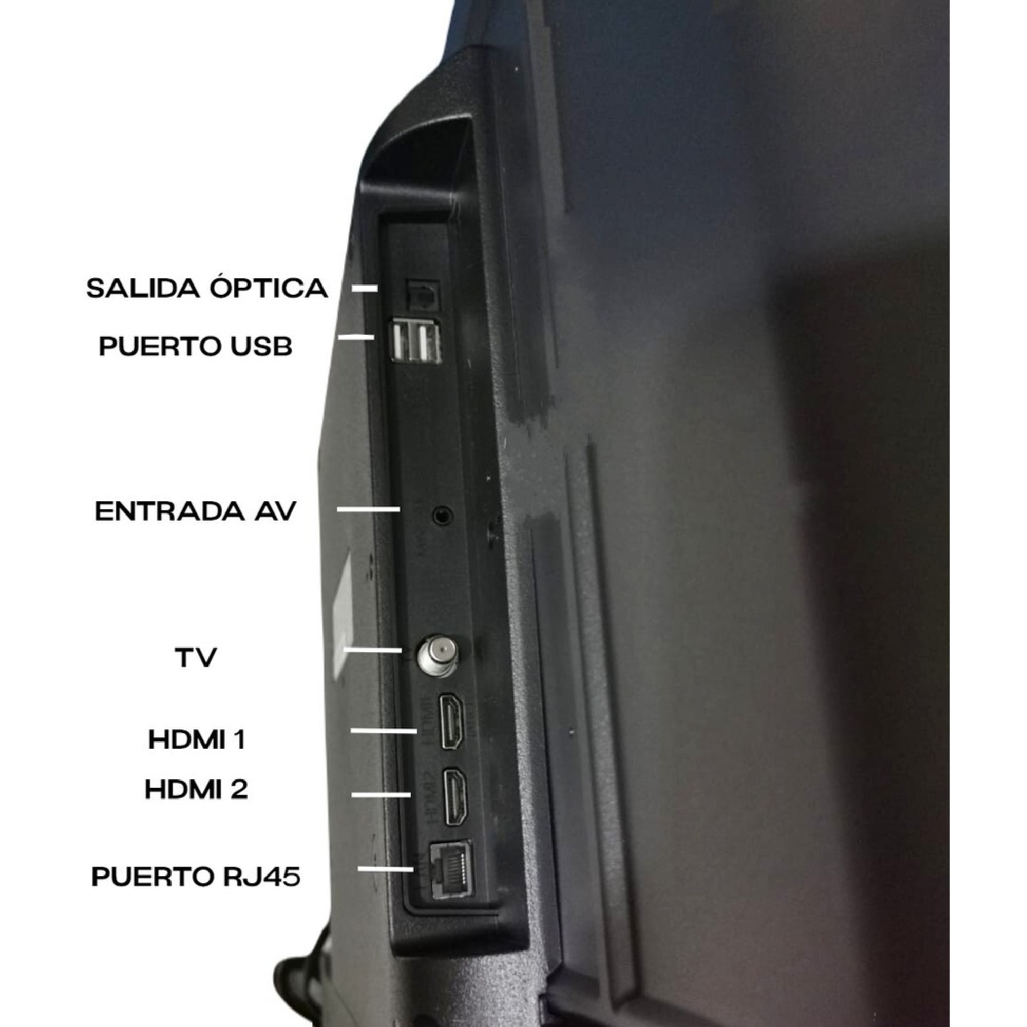 Foto 5 pulgar | Televisor Smart TV Q-Touch QN4023 40'' LED Negro con Resolución Full HD