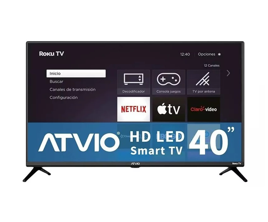 Foto 2 pulgar | Pantalla LED Atvio 40" HD Roku Tv Atv-40hdr