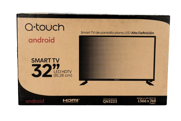 Foto 6 pulgar | Pantalla Televisión Smart Tv Q-Touch 32" Led