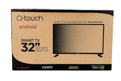 Foto 5 | Pantalla Televisión Smart Tv Q-Touch 32" Led