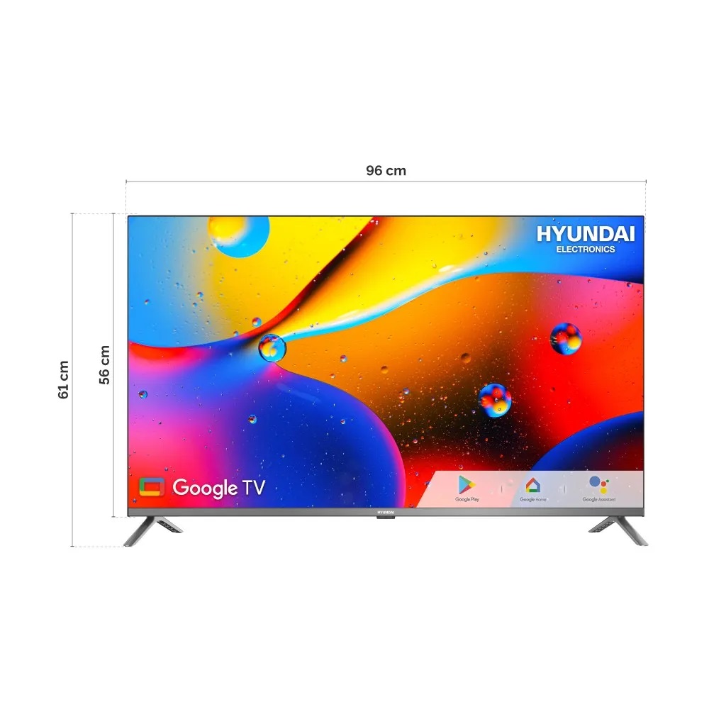 Foto 4 pulgar | Pantalla LED Hyundai Hyled4322gim 43'' Smart Tv Fhd Comando de Voz