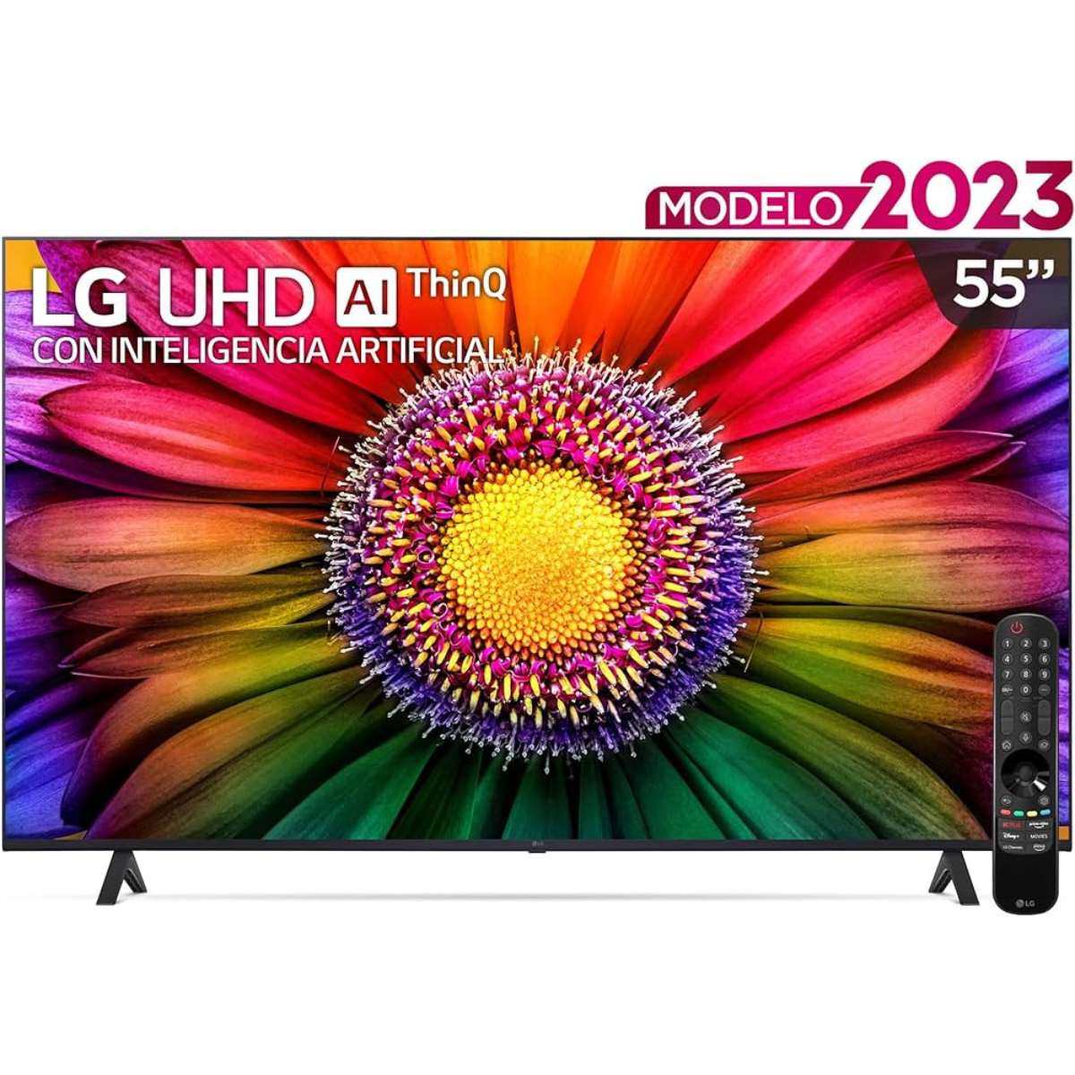 Foto 2 pulgar | Televisor LG Smart TV Led AI ThinQ UR8750 55 Pulgadas 4K Ultra HD