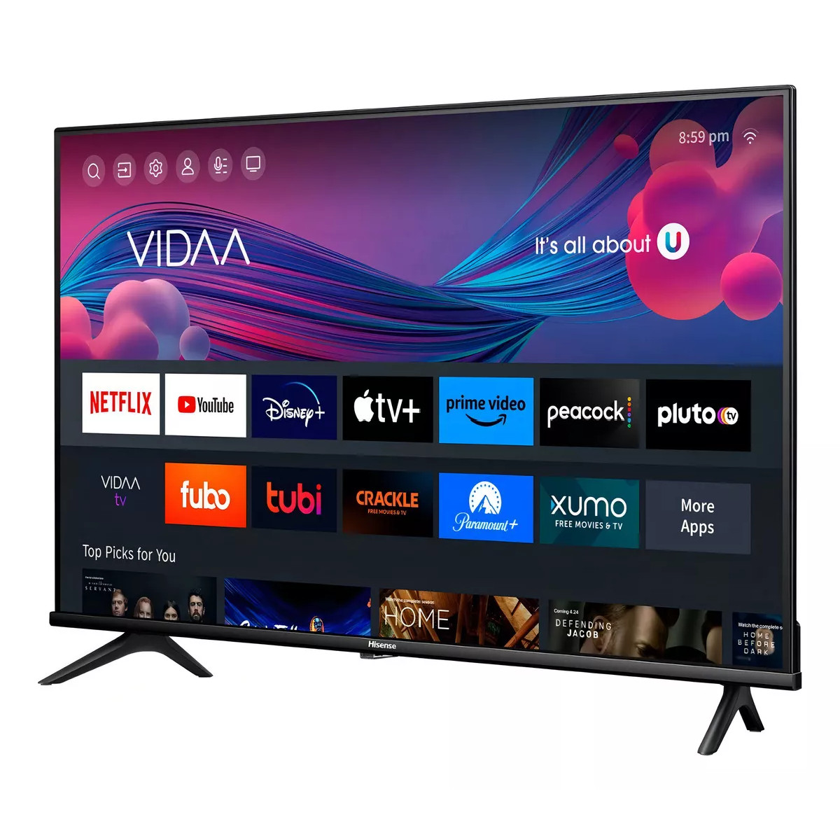 Foto 5 pulgar | Smarttv Pantalla 40'' Hisense Sistema Operativo Vidaa 40a4kv