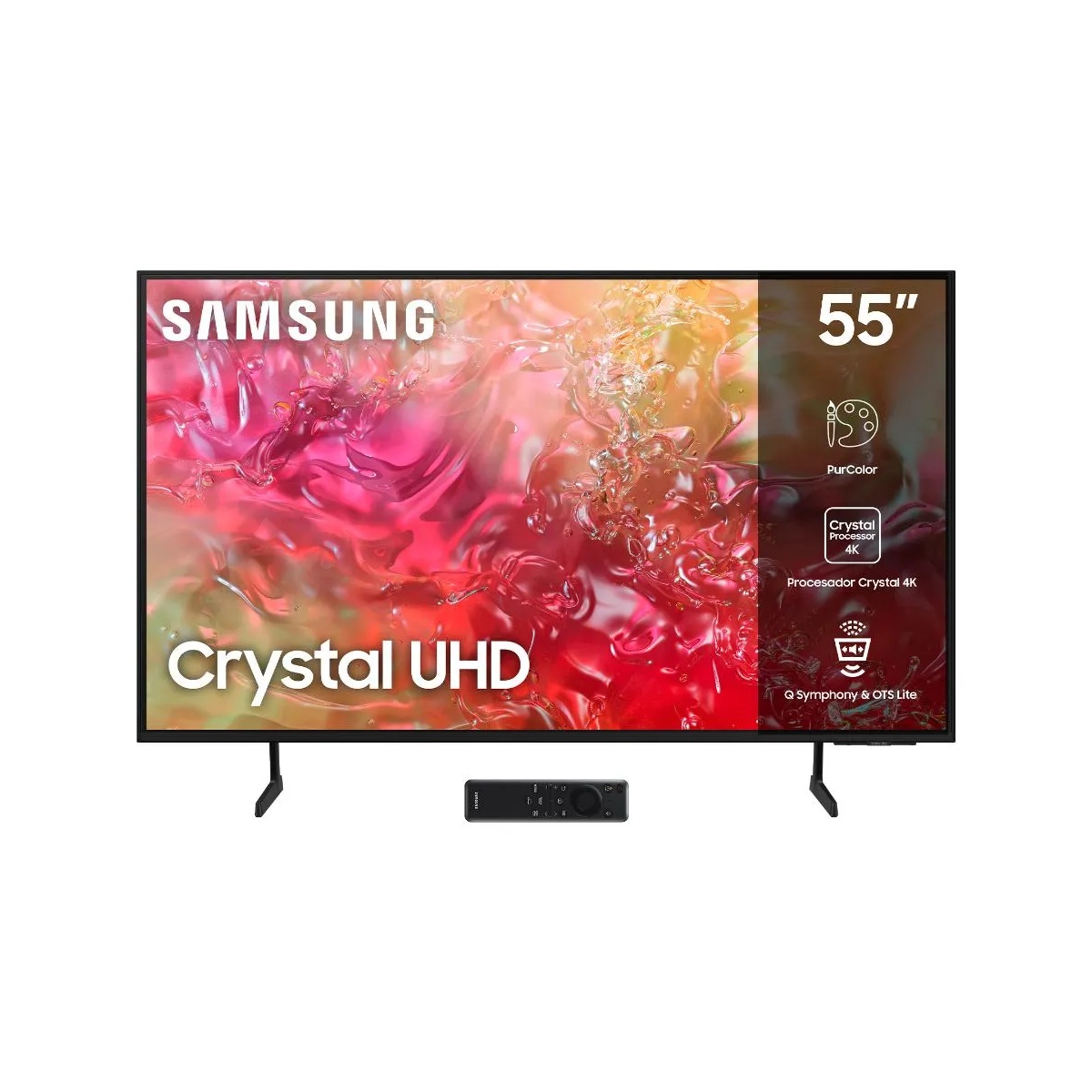 Foto 2 pulgar | Pantalla Led Samsung 55 Pulgadas 4k Smart Un55du7010fxzx