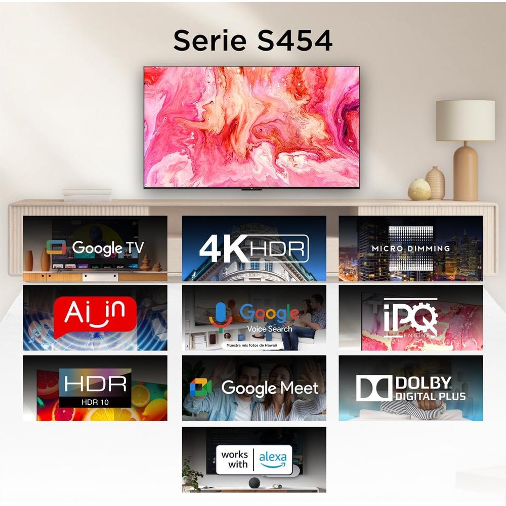 Foto 4 | Pantalla Tcl 65" 4k Uhd Google Tv