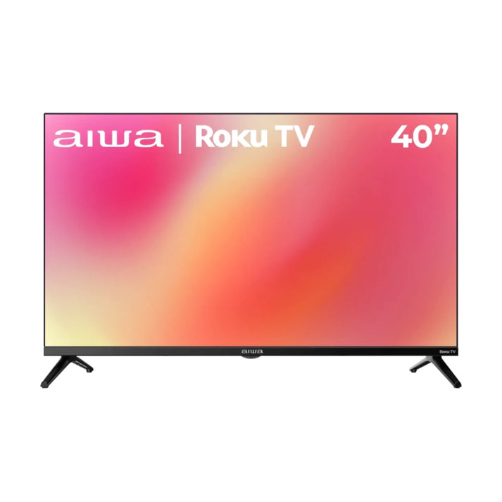 Televisión Pantalla 40 Pulgadas Aiwa Roku Tv Fhd Aw40b4smrk