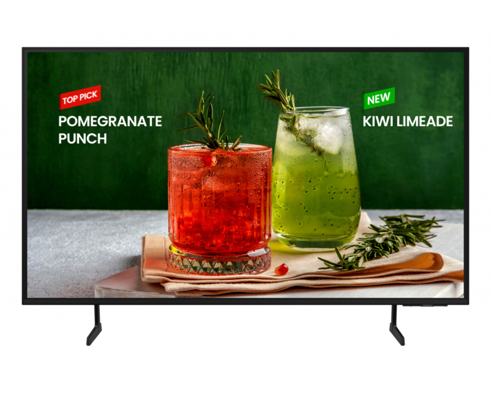 Televisión Led Smart Tv Samsung Biz Tv De 65'' Resolución 3840 X 2160 Ultra Hd 4k