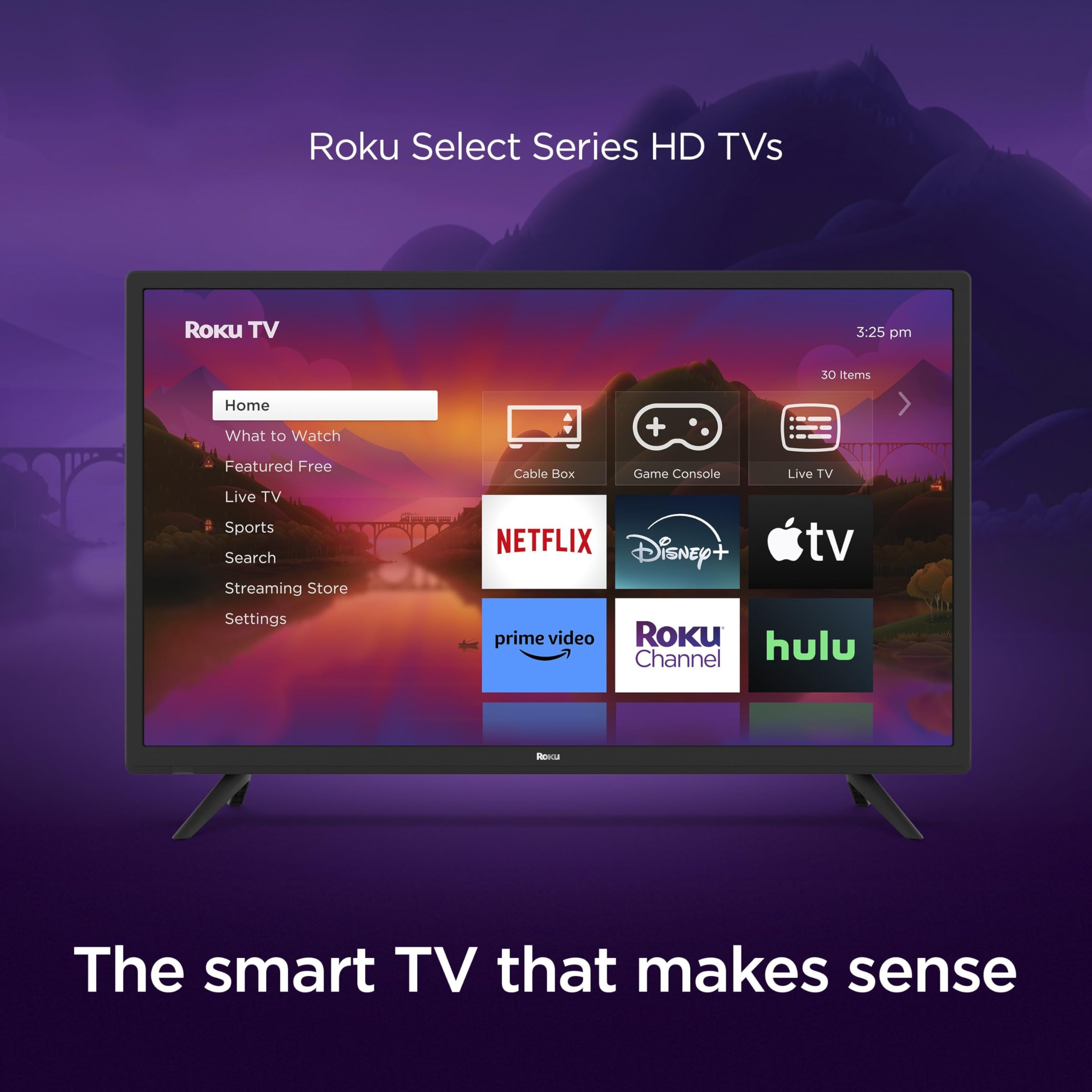 Foto 3 pulgar | Televisor Inteligente Roku Select Series HD de 32 Pulgadas y 720p con Control Remoto por Voz - Venta Internacional