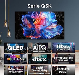 Foto 3 | Pantalla Tcl 55q5k 4k Smart Qled Google Tv