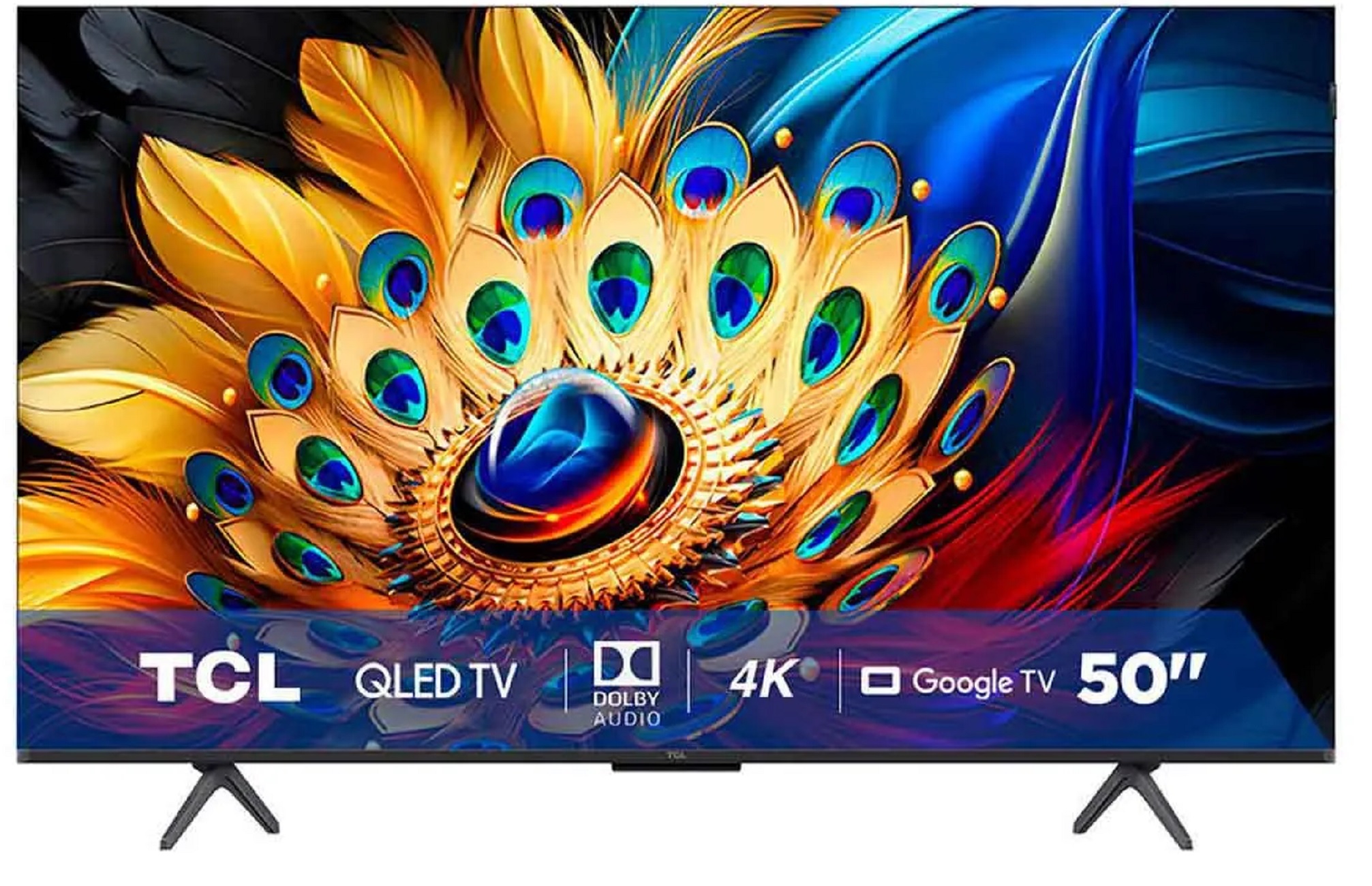 Foto 2 pulgar | Pantalla Tcl 50q5k 4k Smart Qled Google Tv