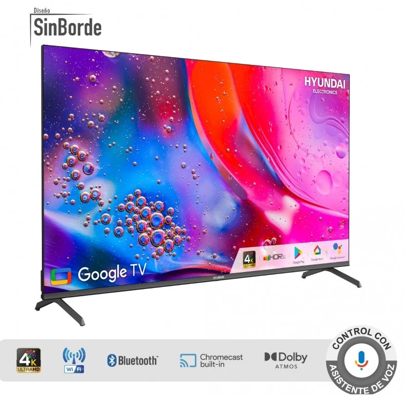 Foto 4 pulgar | Pantalla Hyundai Hyled5527r4km 4k Hdr Smart Tv