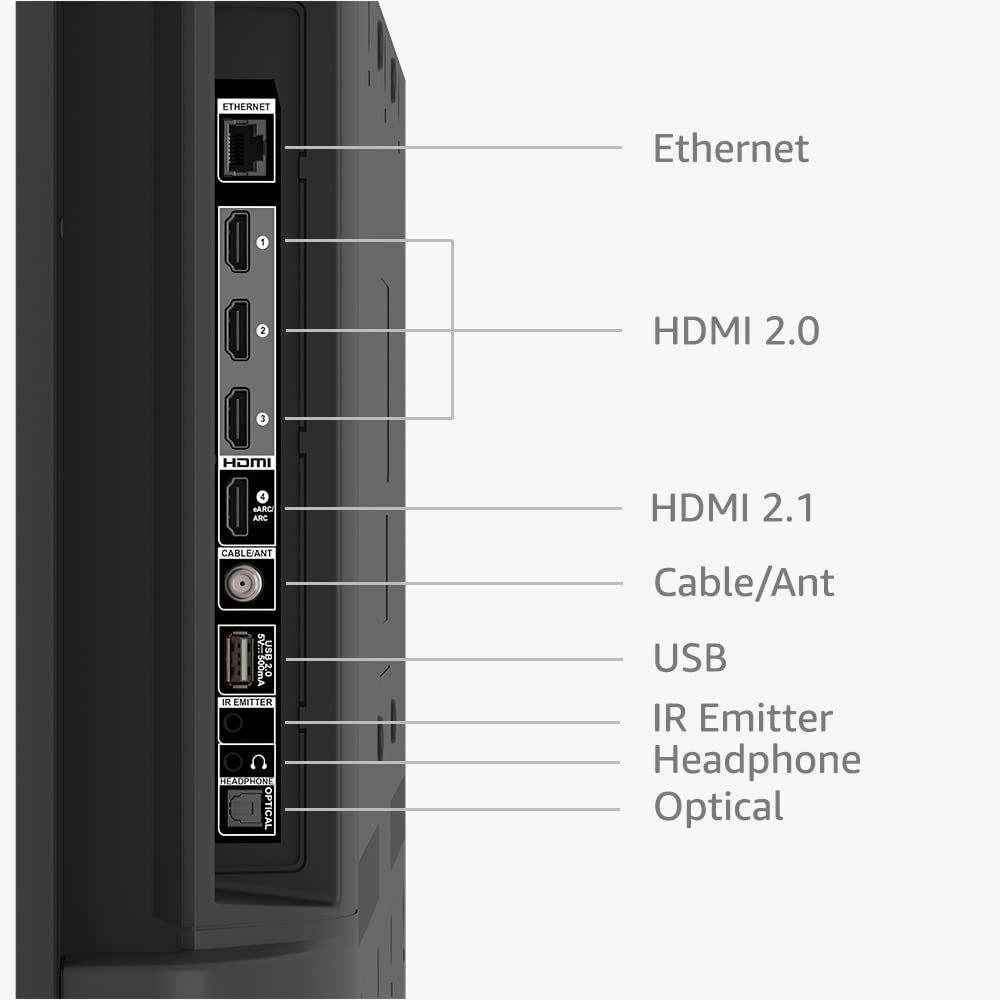 Foto 6 pulgar | Televisor Inteligente Amazon Fire Tv 43 Omni Qled Series 4k Uhd De 43 Pulgadas - Venta Internacional.