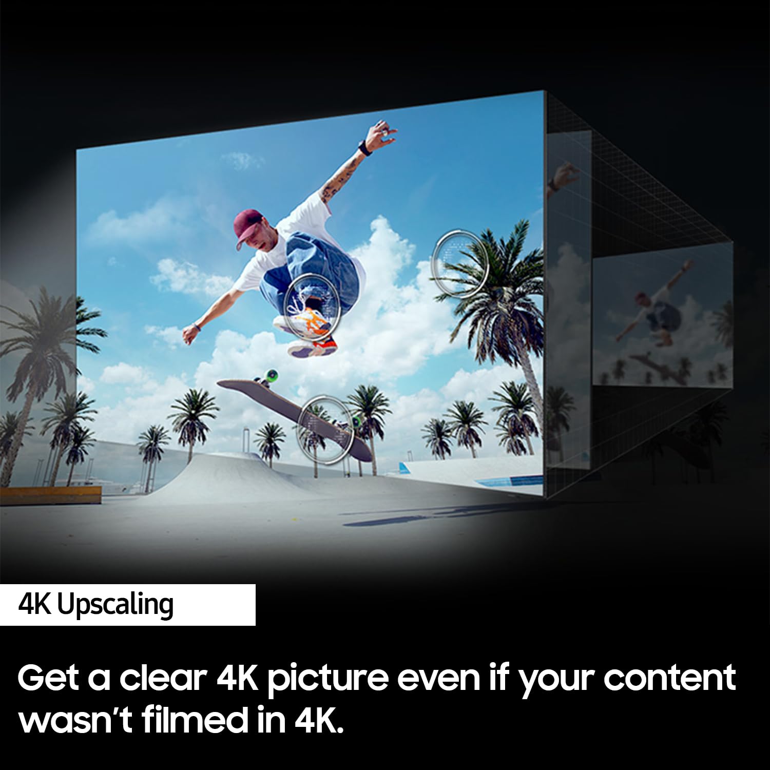 Foto 4 | Televisor Inteligente Samsung 4k Crystal Uhd Du8000 De 50 Pulgadas Con Alexa - Venta Internacional.